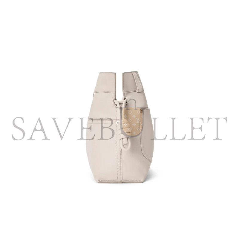 L0ew* panta medium flamenco clutch in shiny calfskin a411fc1xdz (30*24.5*10.5cm)
